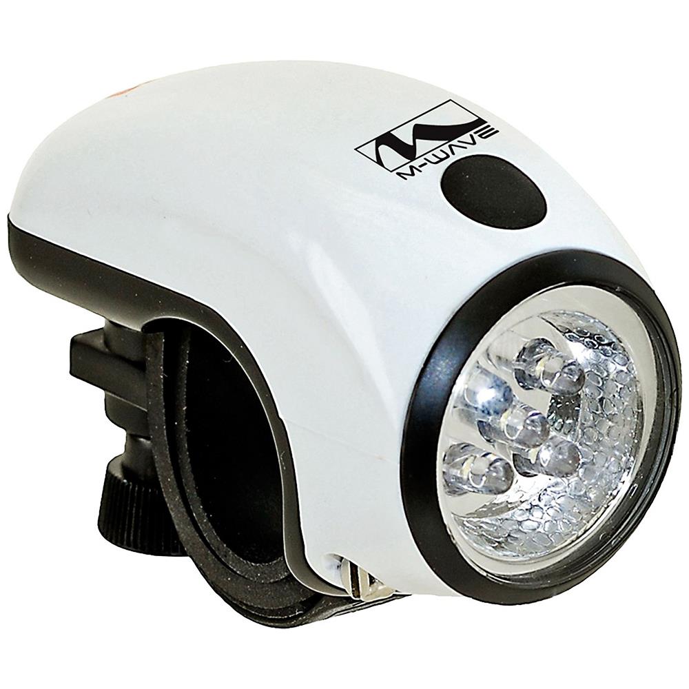 Faro Frontale Bicicletta 8 Led Luce Lampada Mini Torcia Apollon - Foto 1