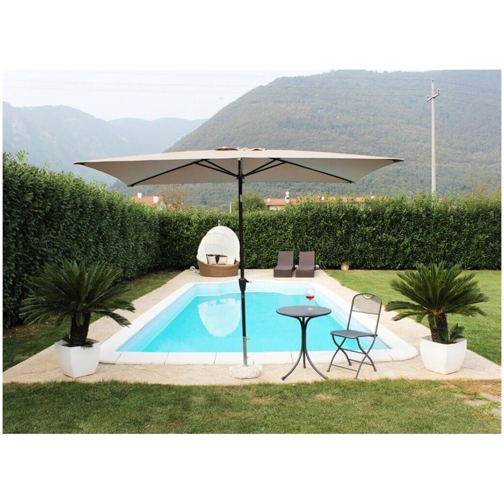 Maritus - Ombrellone Da Giardino Palo Centrale 2 X 3 M - Foto 2