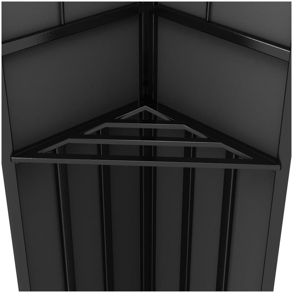 Gazebo Con Tetto Doppio 3x6 M Antracite - Foto 9