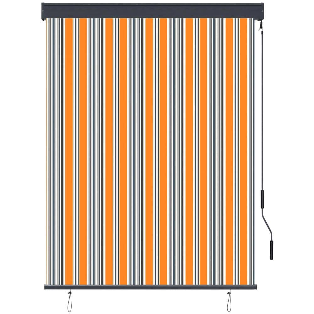 Tenda A Rullo Per Esterni 120x250 Cm Giallo E Blu - Foto 2