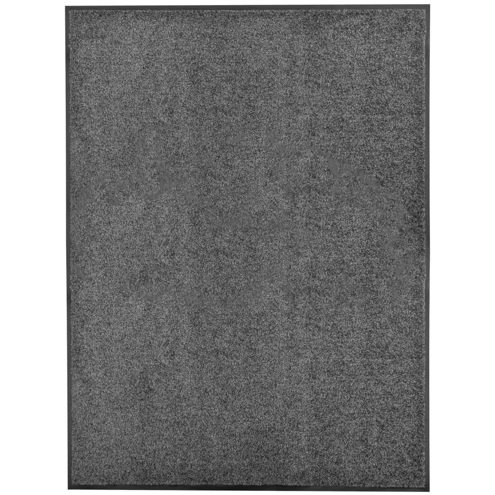 Zerbino Lavabile Antracite 90x120 Cm - Foto 1