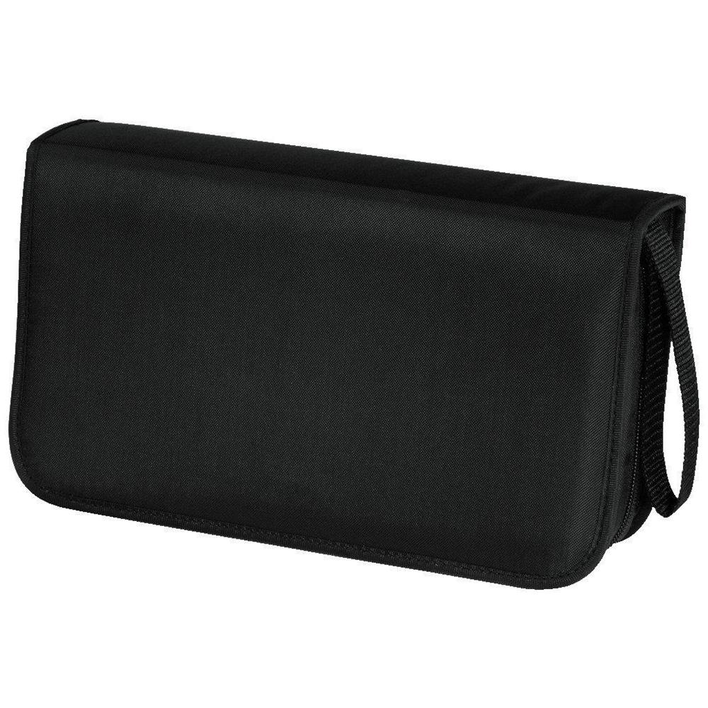 CD Wallet Nylon 80, black 80dischi Nero - Foto 2