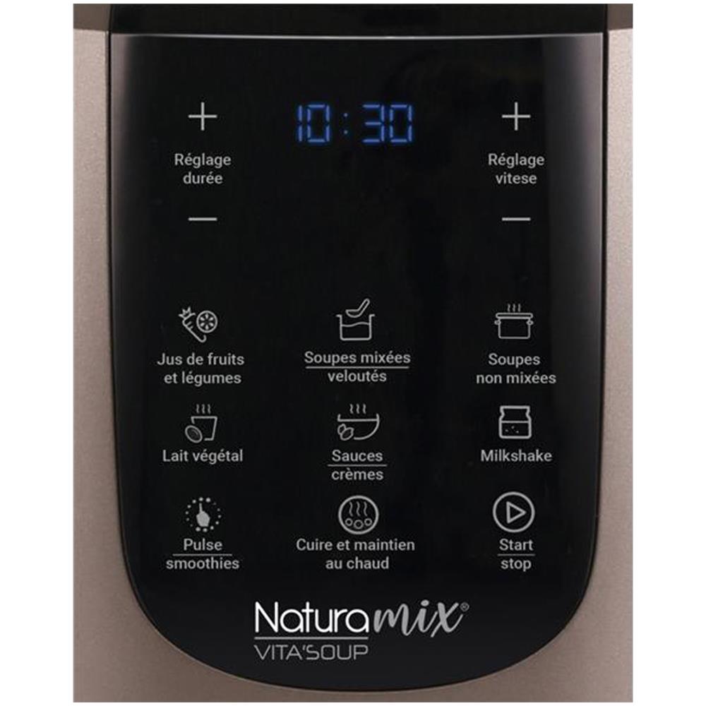 Frullatore Vitasoup Capacità 2.5 Litri Potenza 2300 Watt Colore Nero / Inox - Foto 2