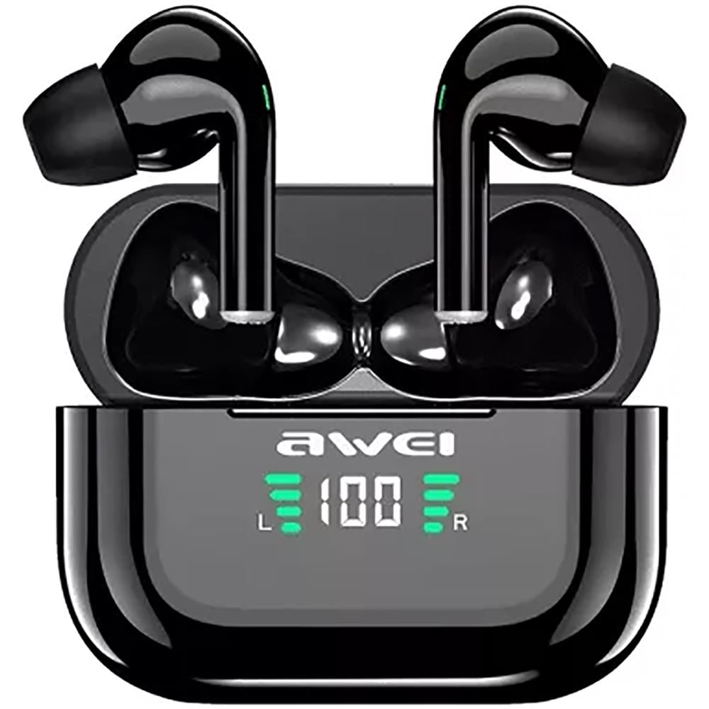 Auricolari Wireless Awei Tws T29p Custodia Di Ricarica Impermeabili Ipx6 Nero - Foto 1