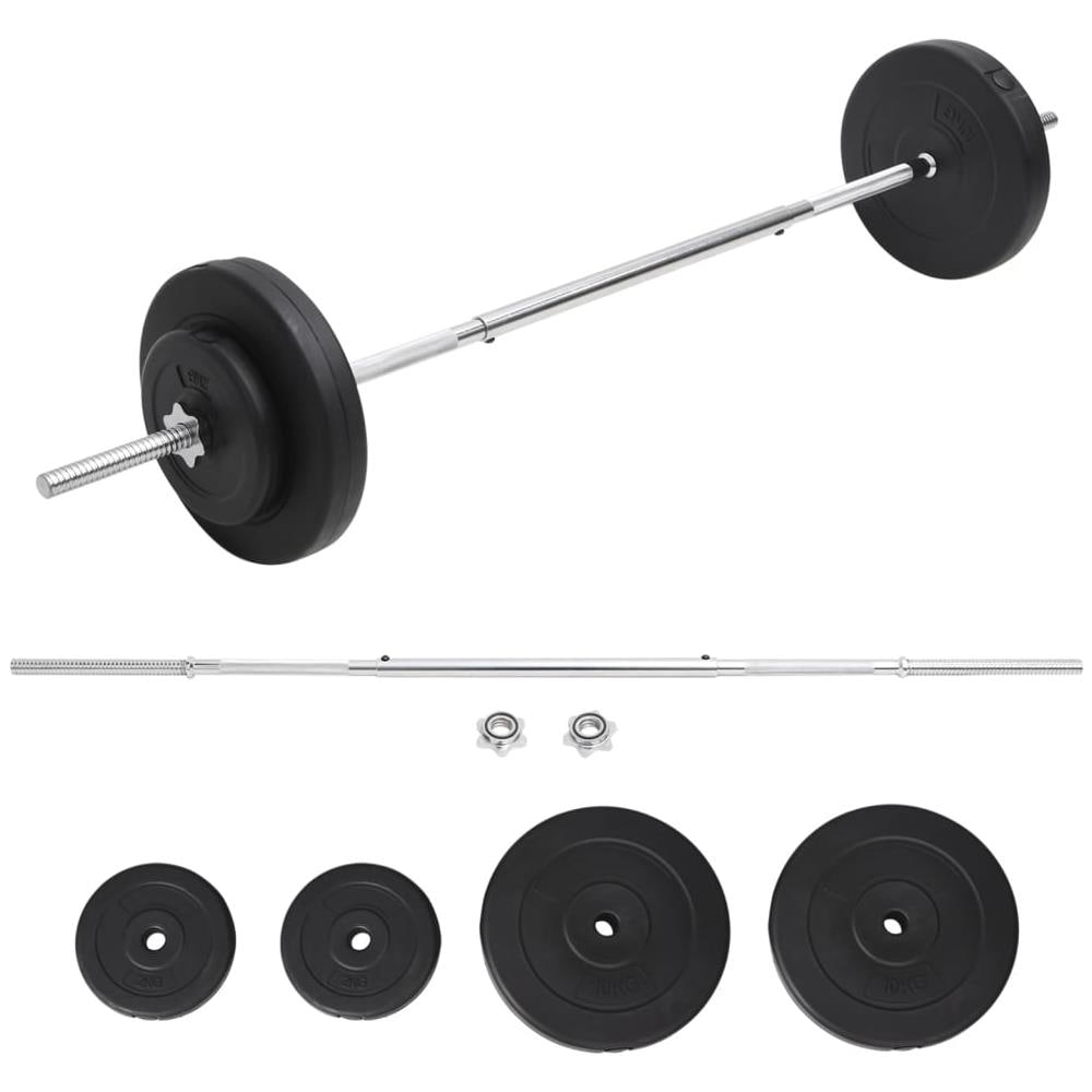 Set Bilanciere con Dischi 30 kg - Foto 1