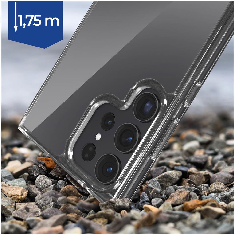 Cover Per Samsung S23 Ultra Flessibile Con Angoli Antiurto 1,75 M 3mk Armorcase - Foto 2