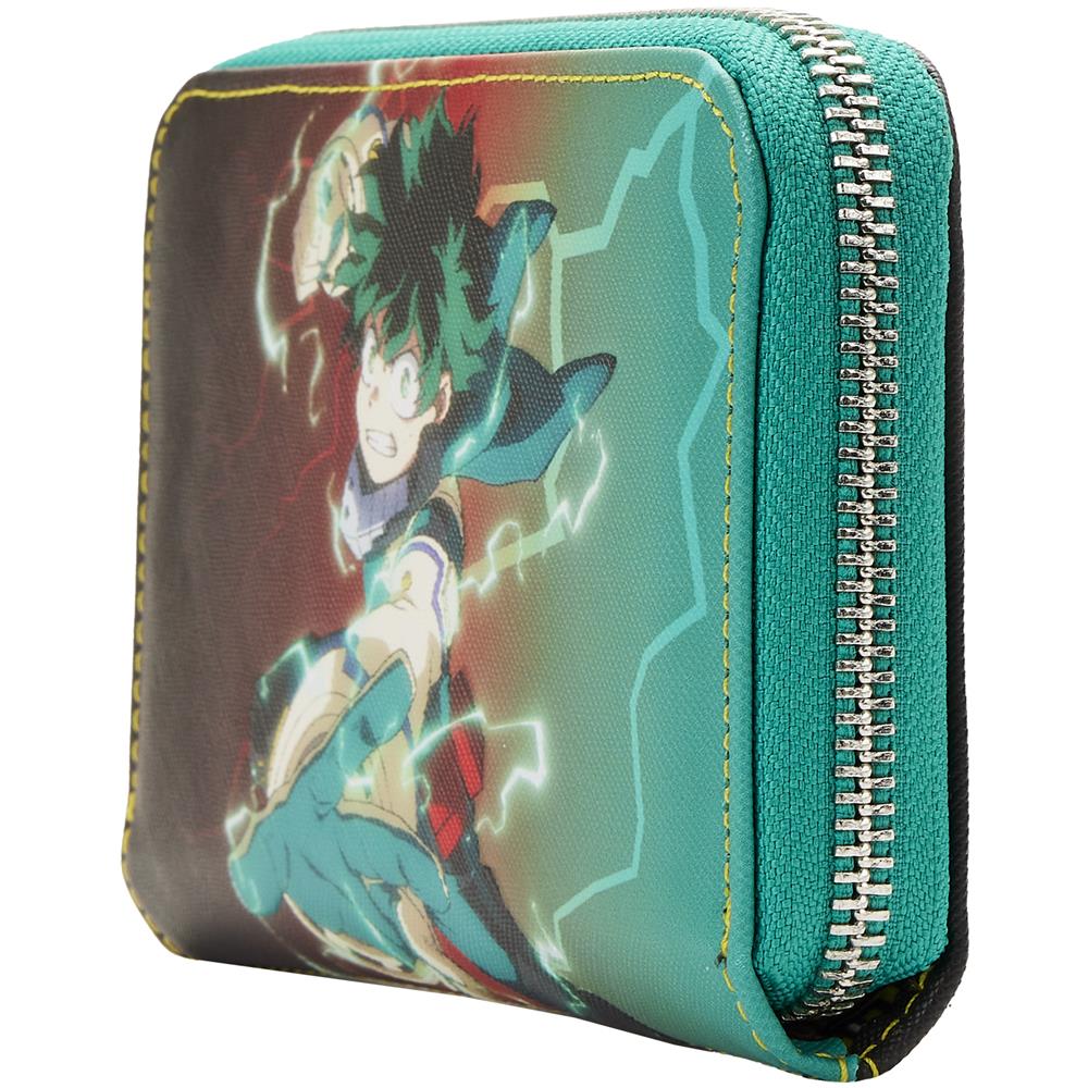 Loungefly: My Hero Academia - Portafoglio Con Cerniera Deku - Foto 2