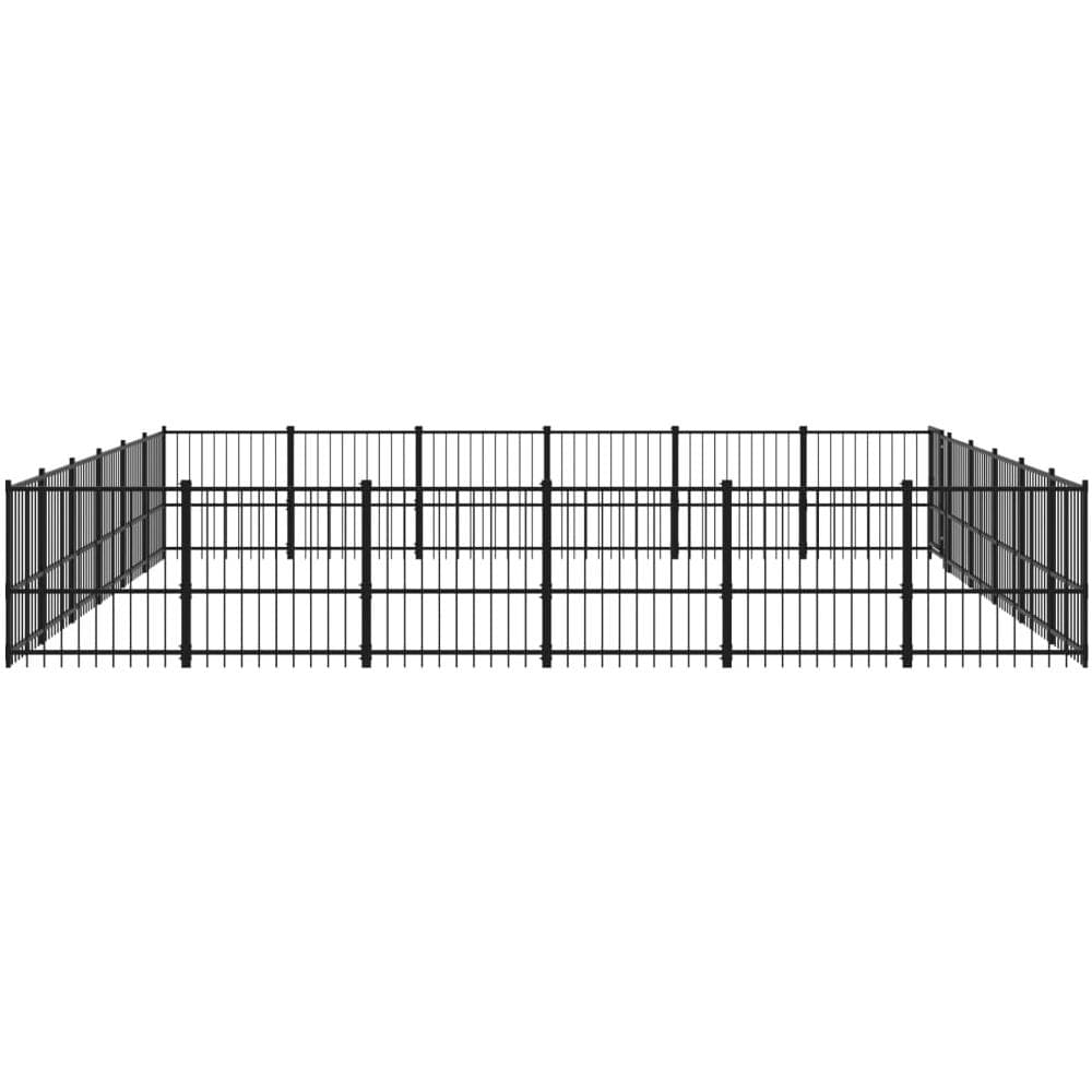 Gabbia Per Cani Da Esterno In Acciaio 33,87 M - Foto 2