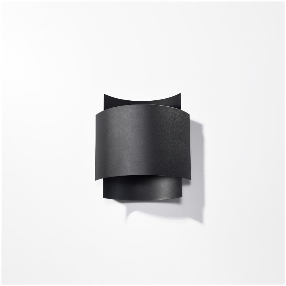Lampada Da Parete Impact Nero Sl. 0858 - Industriale Lampade Da Parete Nero 23x22x11 Cm - Foto 2