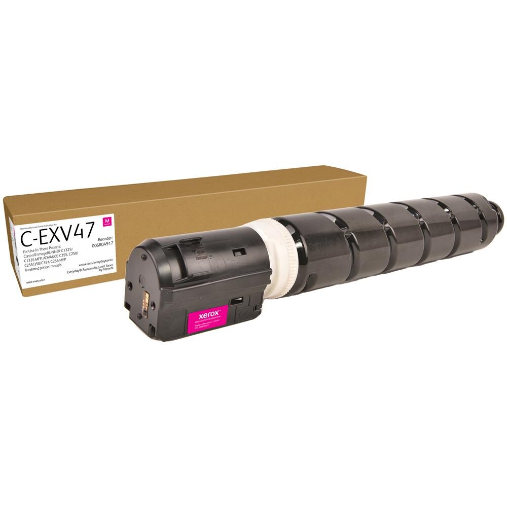 Rigenerato Toner rigenerato Everyday™ di Xerox Magenta compatibile con Canon C-EXV47 (8518B002), Capacità standard - Foto 1