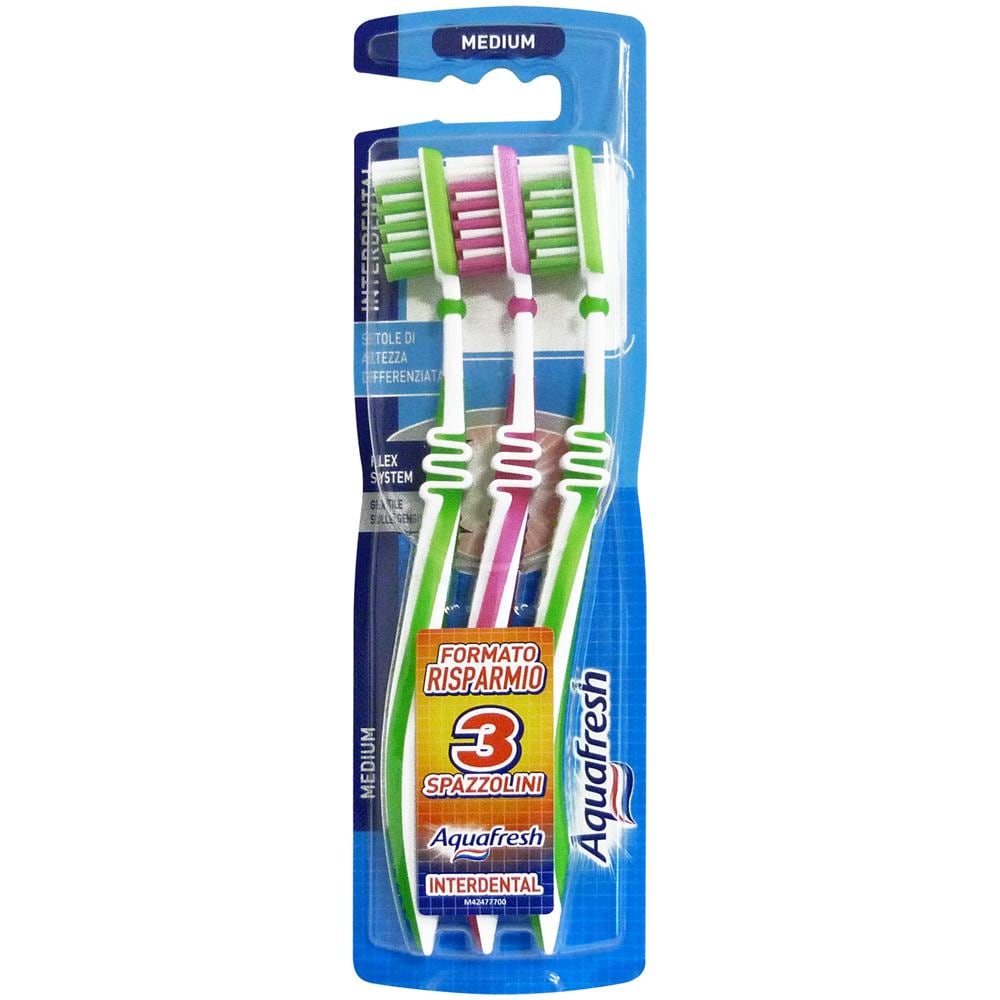 Spazzolino Interdental X 3 Pezzi Medio - Spazzolino - Foto 1
