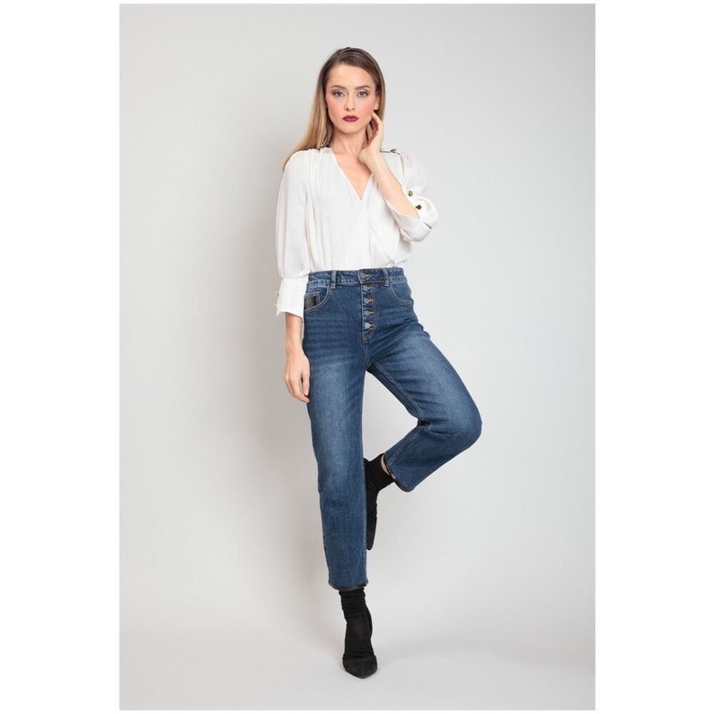 AnnaCristyShop - Camicia Body Incrociata Tg. 48 Colore: Bianco - ePRICE