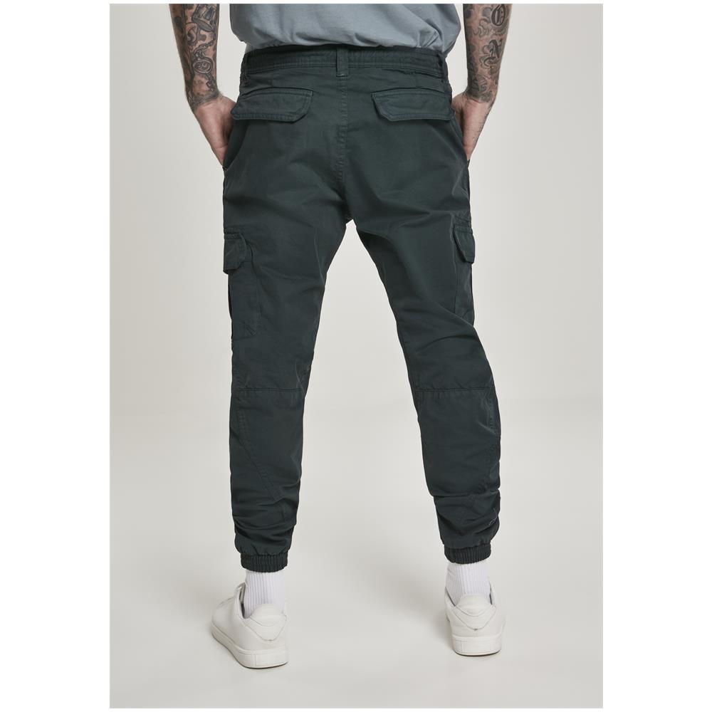 Pantalone Urban Classics Cargo Jogging Tb1268 - Verde S - Foto 2