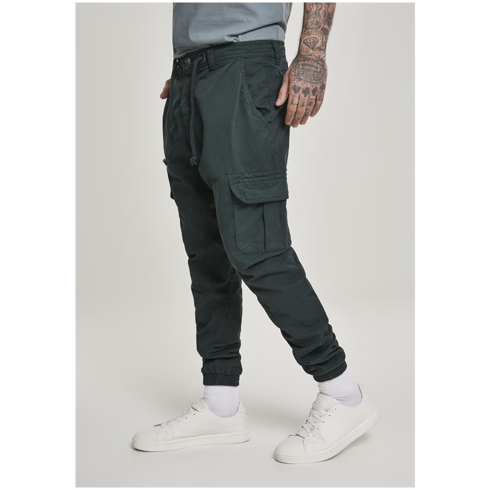 Pantalone Urban Classics Cargo Jogging Tb1268 - Verde S - Foto 3