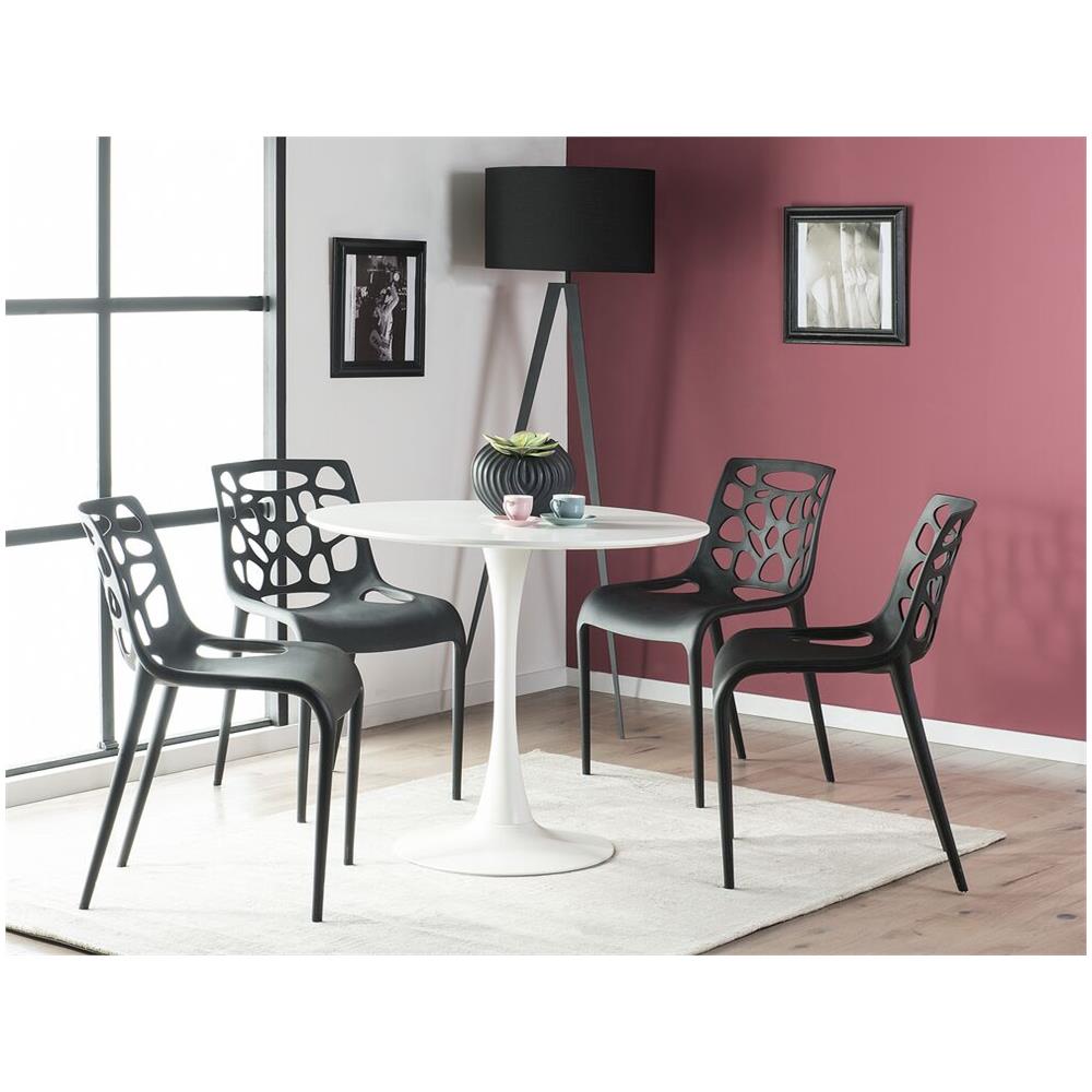 Tavolo Da Pranzo Boca Bianco 90 Cm 90 Cm - Foto 2