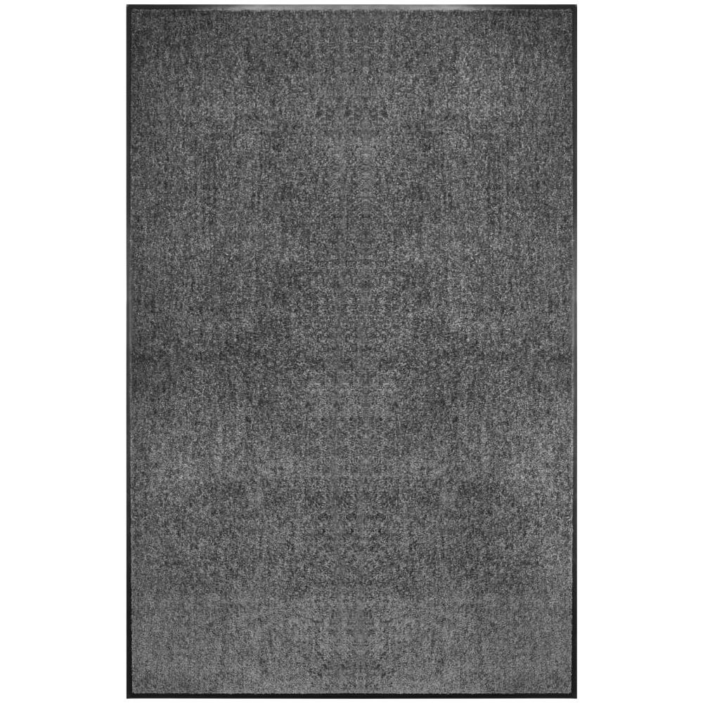 Zerbino Lavabile Antracite 120x180 Cm - Foto 1