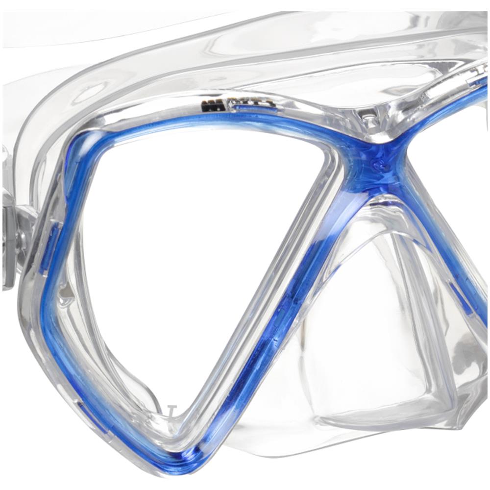 Maschera Zephir Jr. Trasparente Blu - Foto 3