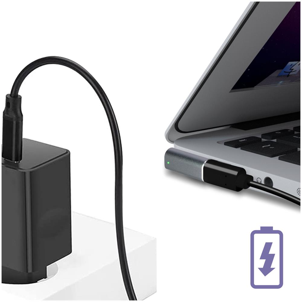 Adattatore Macbook Magsafe 2 A Usb-c Power Delivery Compatto Argento - Foto 2