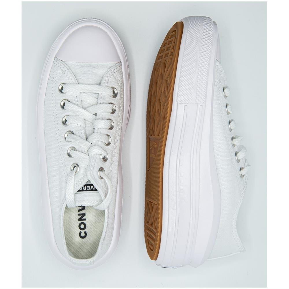 Chuck Taylor All Star Move Ox 570257c, Donne, Bianca, 37.5 - Foto 2