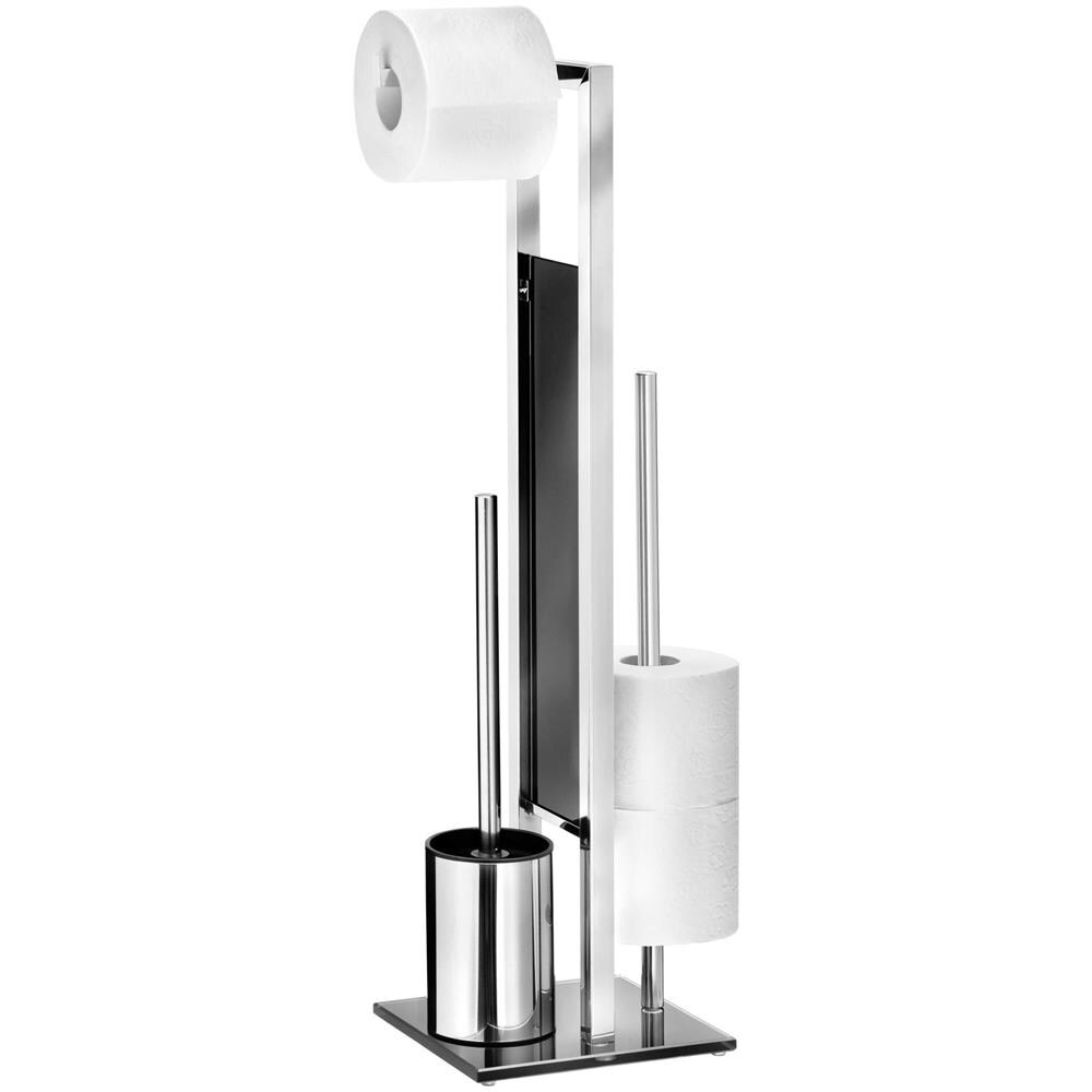 Elegante Set Di Accessori Per Wc, Supporto E Porta Carta Igienica, Scopino Per Wc, Rivalta - Foto 1