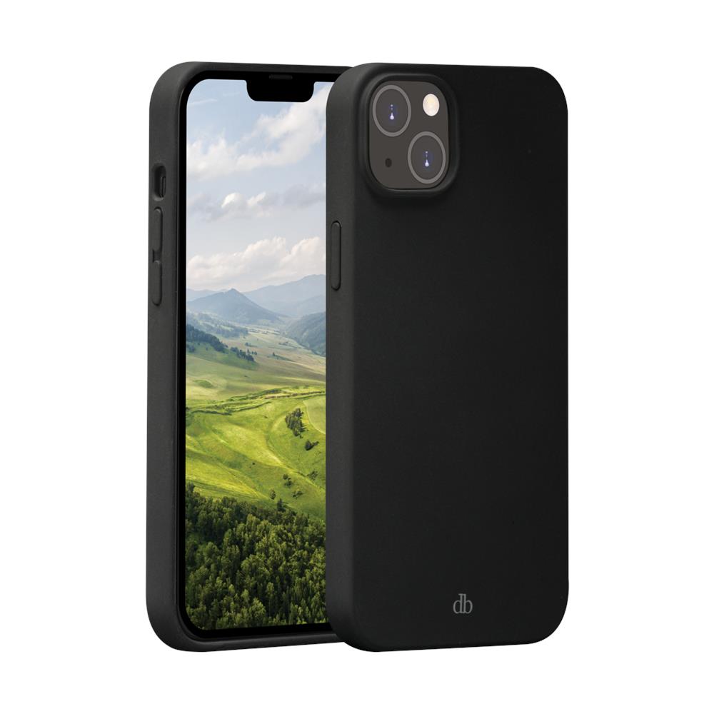 Monaco - Custodia per iPhone 14 in Plastica Riciclata - Nero - Foto 2