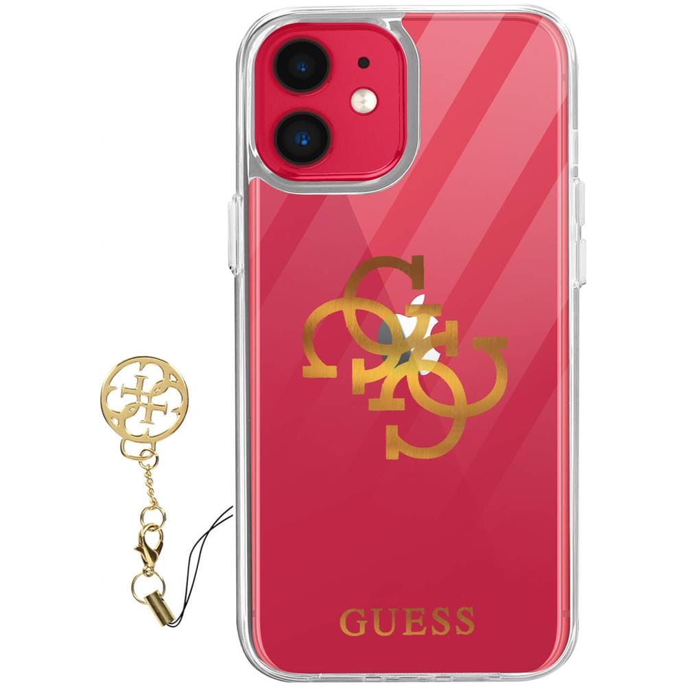 Cover Iphone 11 Bi-materiale 4g Charms Logo Oro Trasparente - Foto 1