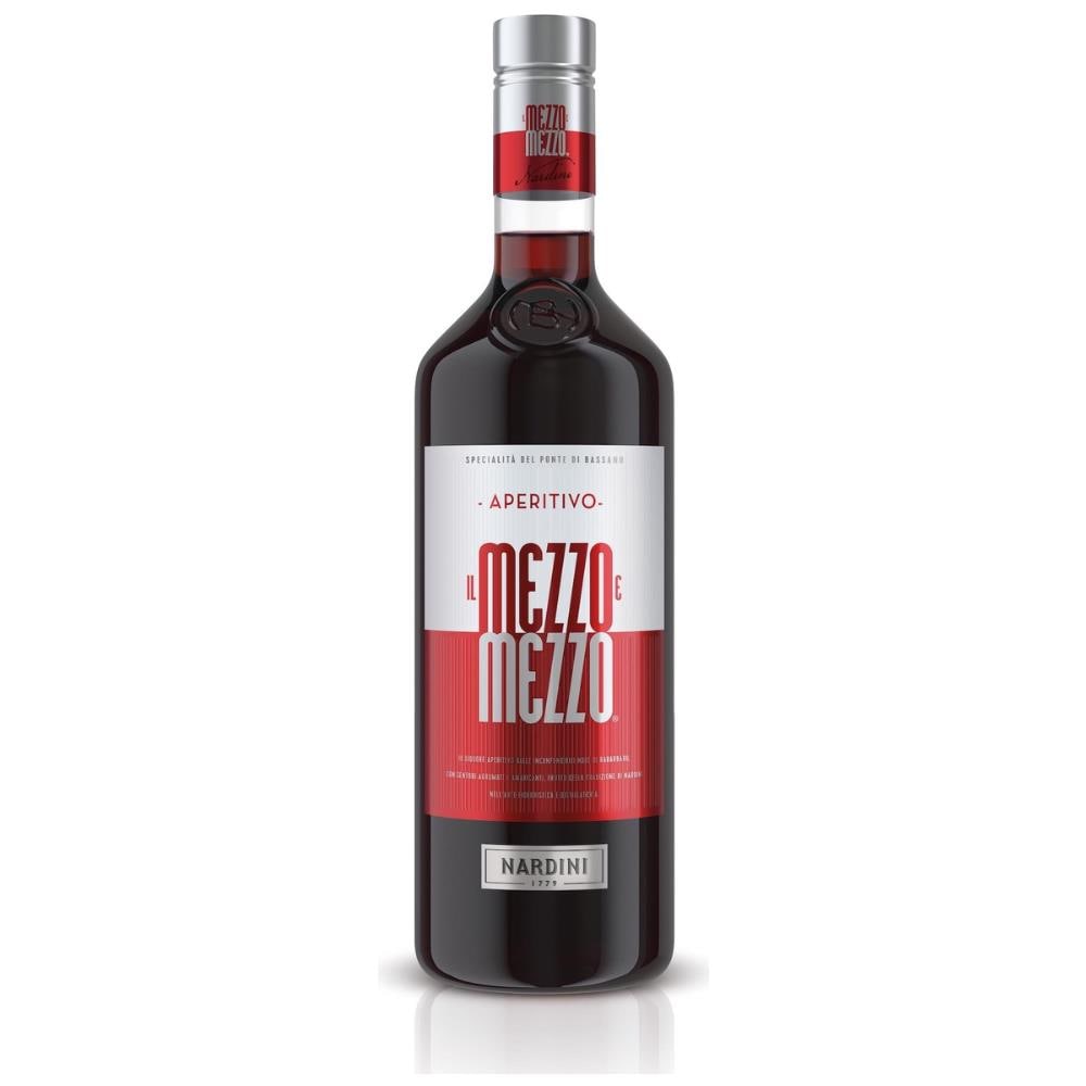 Nardini Mezzoemezzo Aperitivo Specialita Del Ponte Di Bassano In Bottiglia Da 1 Litro - Foto 1