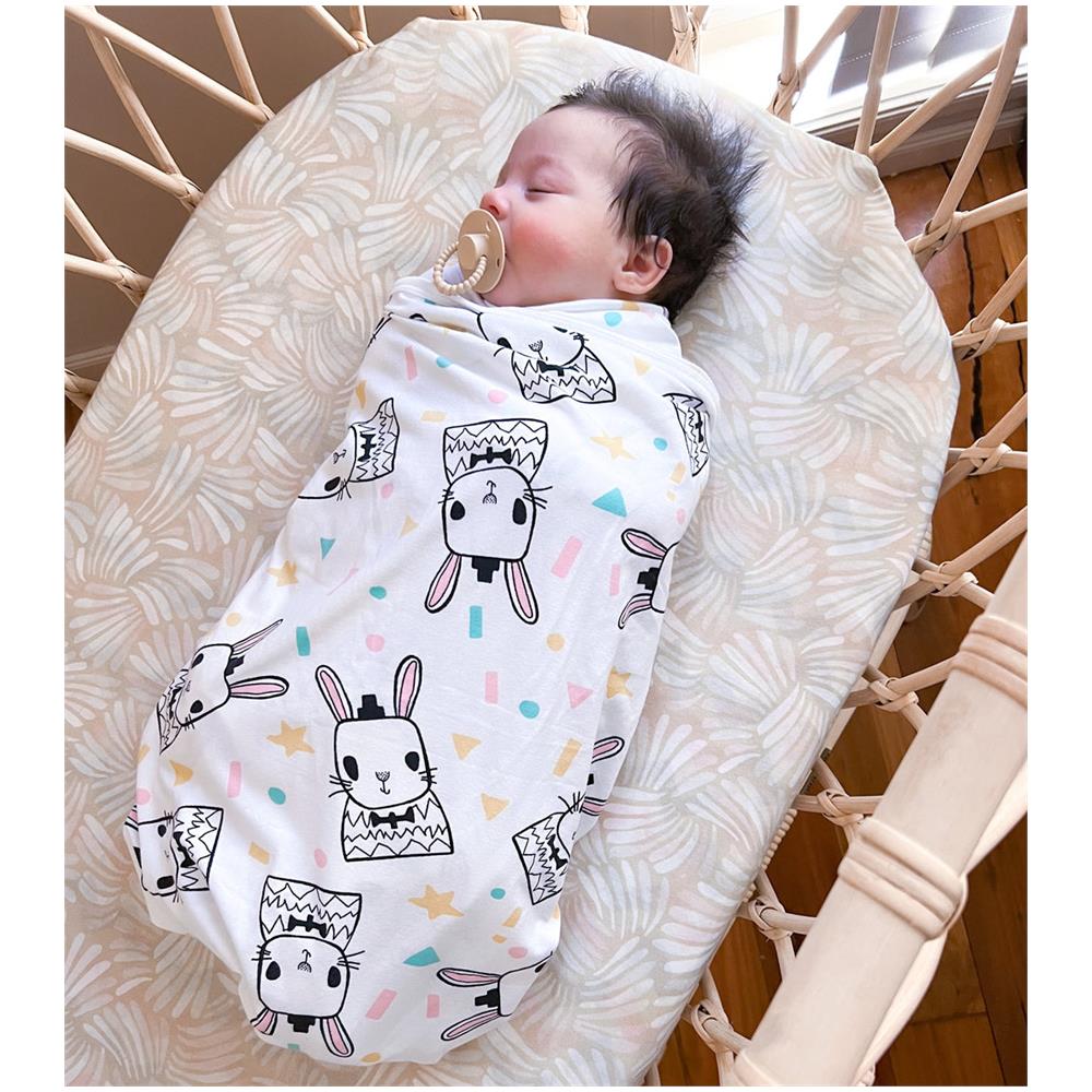 Koala Hugs Coperta Swaddle - Coperta Per Neonati 0-3 Mesi - Impacco Per Bambini - Some Bunny Loves You - Foto 6