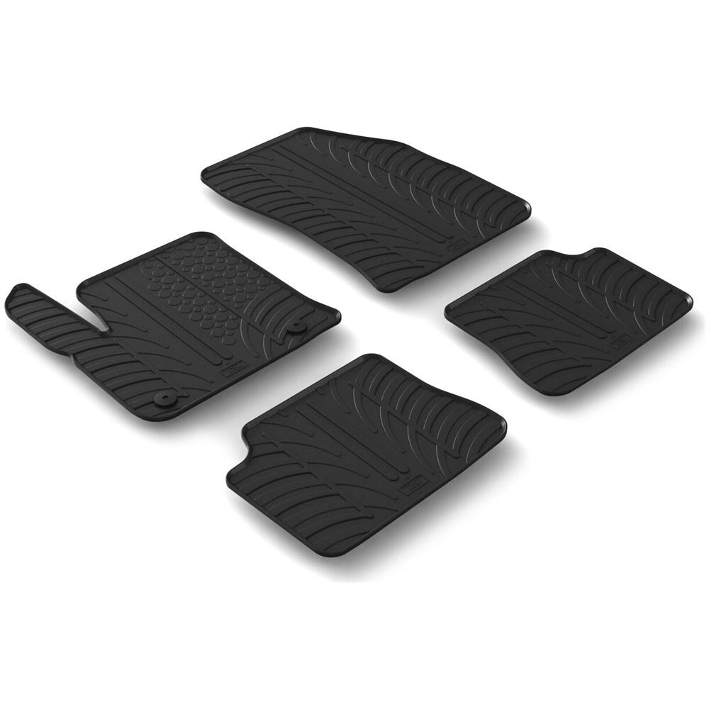 Set Tappeti Su Misura In Gomma - Compatibile Per Opel Corsa F 5p (09/19>) Elettrica - Peugeot 208 5p (11/19>) Elettrica - Foto 1