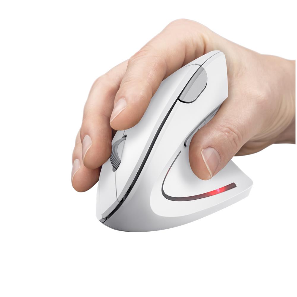 VERTO WIRELESS ERGO MOUSE WHITE - Foto 2