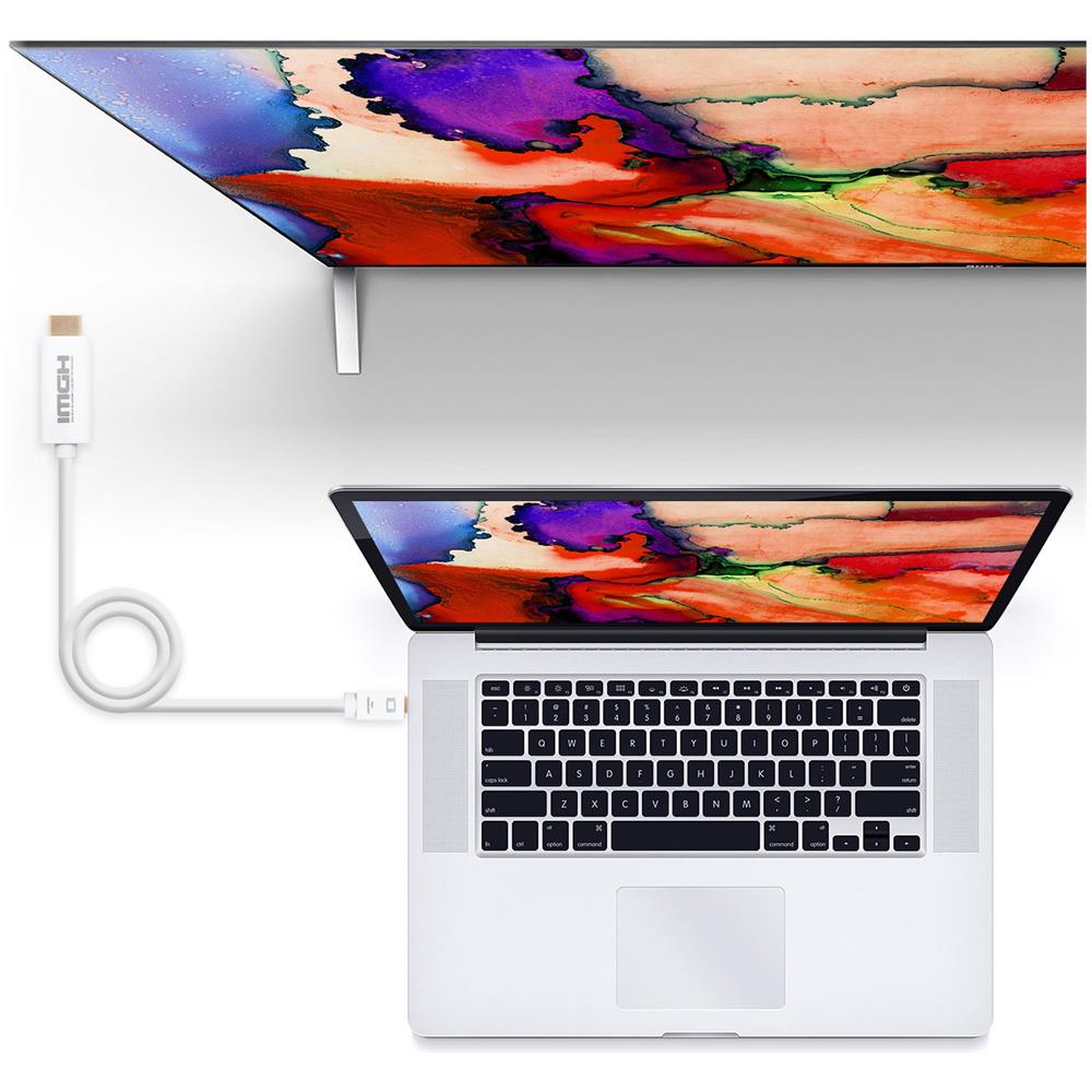 10.15.4005 cavo e adattatore video 5 m Mini DisplayPort HDMI tipo A (Standard) Bianco - Foto 4