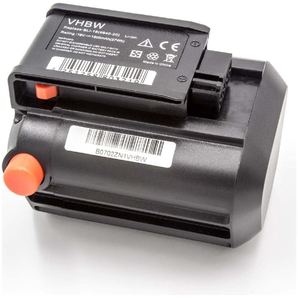 Li-ioni Batteria 1500mah (18v) Per Apparecchi Da Giardino Gardena Li-18/23 R Batteria-tagliaerba Easycut Come 09840-20, Bli-18. - Foto 1