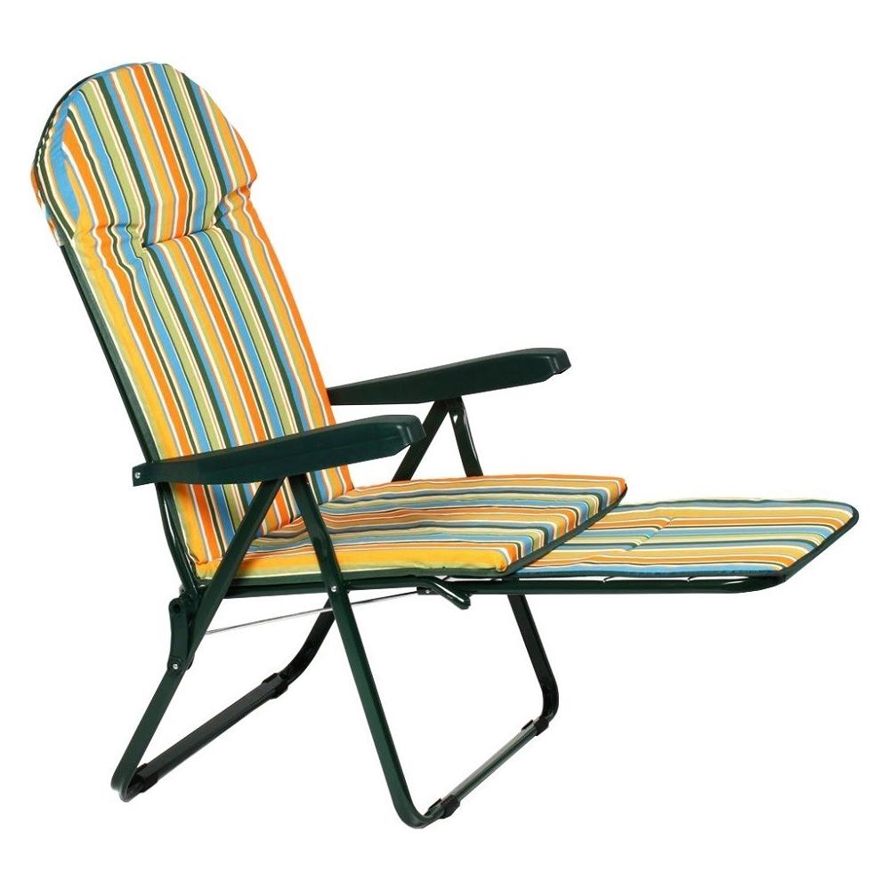 Poltrona Sedia Sdraio Rimini 6 Posizioni Con Poggiapiedi Mare Spiaggia Piscina - Foto 1