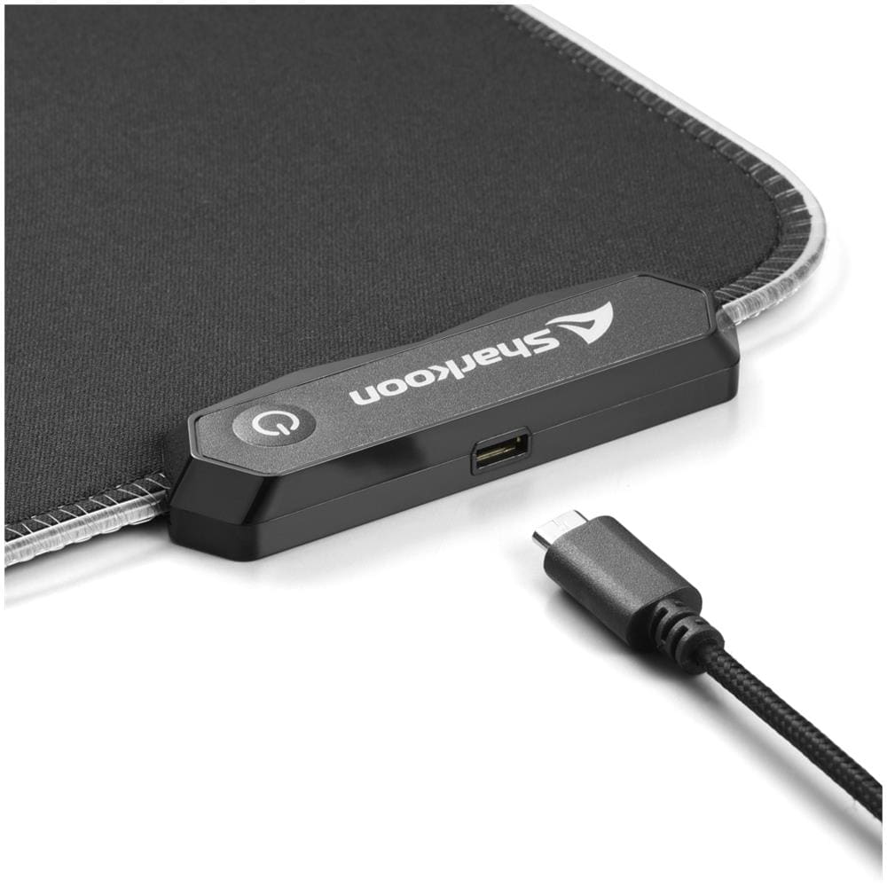 Tappetino Gaming 1337 RGB V2 360 Colore Nero - Foto 8