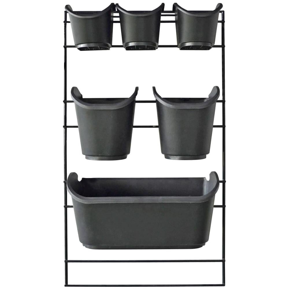 Set Fioriera Verticale Per Parete Da Giardino - Foto 2