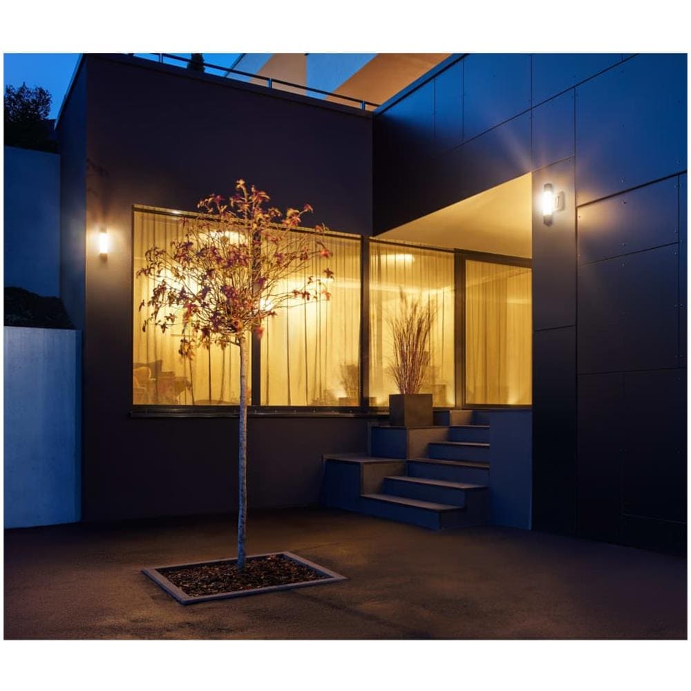 Lampada da Esterno con Sensore L 260 LED Argento - Foto 3