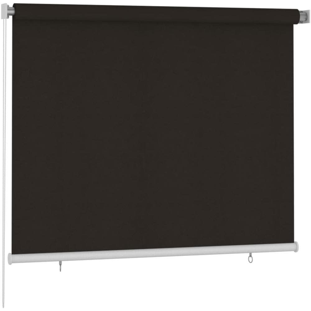 Tenda A Rullo Per Esterni 180x140 Cm Marrone Hdpe - Foto 2