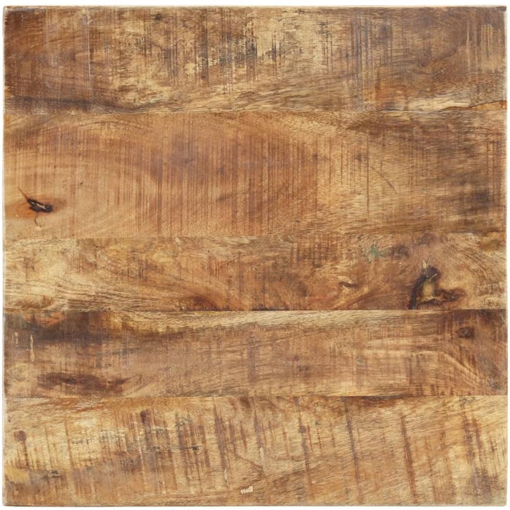 Tavolino Da Salotto 45x45x40 Cm In Legno Massello Di Mango - Foto 3