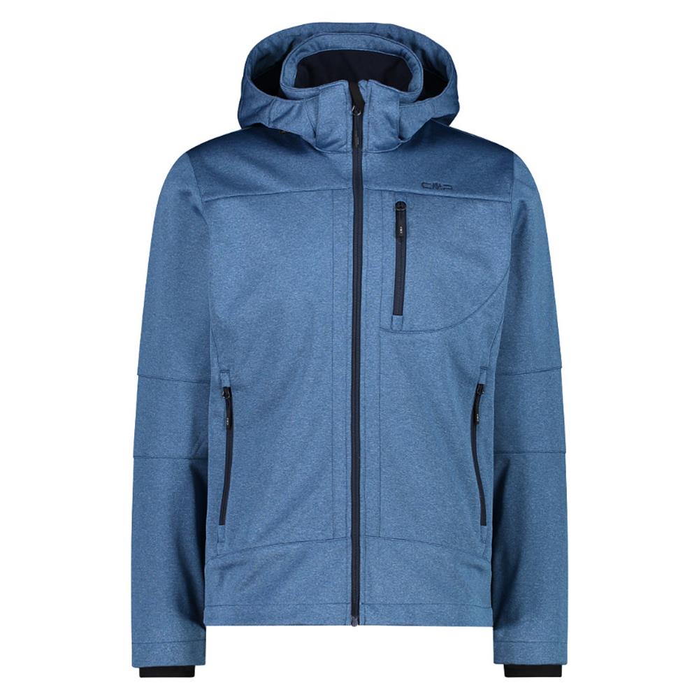 Giacca Man Jacket Zip Hood - It 48 Bluestone - Foto 1