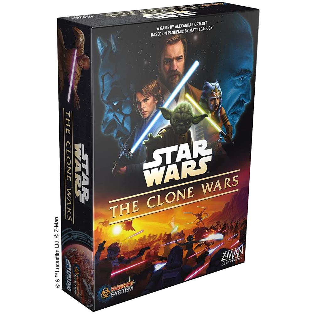 Star Wars The Clone Wars Gioco Da Tavolo Un Sistema Pandemico Gioco Di Strategia Tattica Per Adulti E Adolescenti Eta 14+ 1-5 Giocatori Tempo Di Gioco Medio 60 Minuti Giochi Realizzati Da Z-man - Foto 1