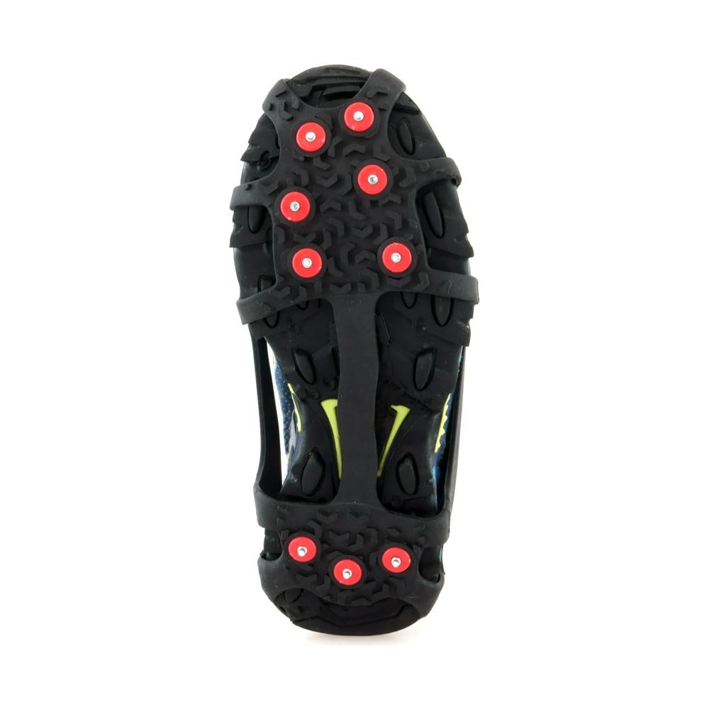 Ramponcini Per Ghiaccio Neve Flessibili Solette Scarpe Scarponi Antiscivolo -30&deg; M Nero - Foto 2