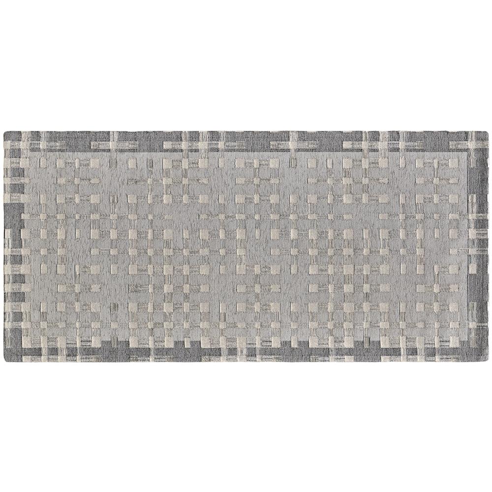 Tappeto Arredo Salotto Antiscivolo Scendiletto Camera Dis. Dama By Suardi 175x240 Argento - Foto 1