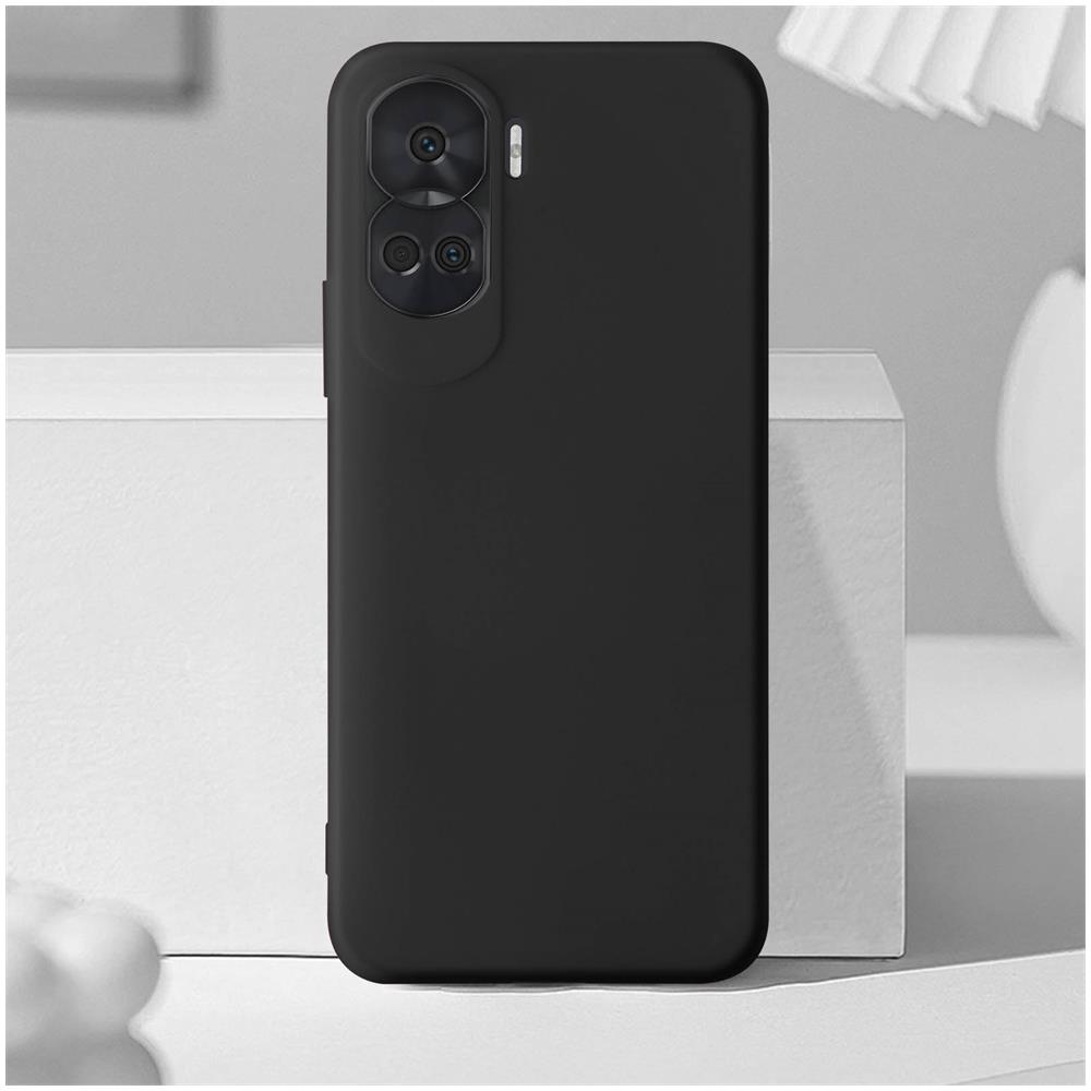 Cover Per Honor 90 Lite Semi-rigida Soft-touch Serie Fast Cover Nera - Foto 5