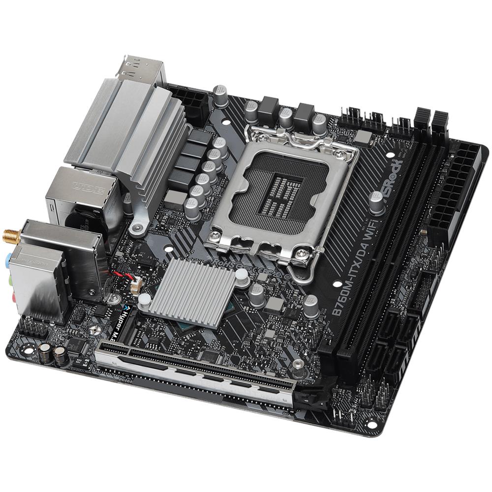 Scheda Madre B760M-ITX /D4 WiFi Socket LGA 1700 Chipset B75 Mini ITX - Foto 5
