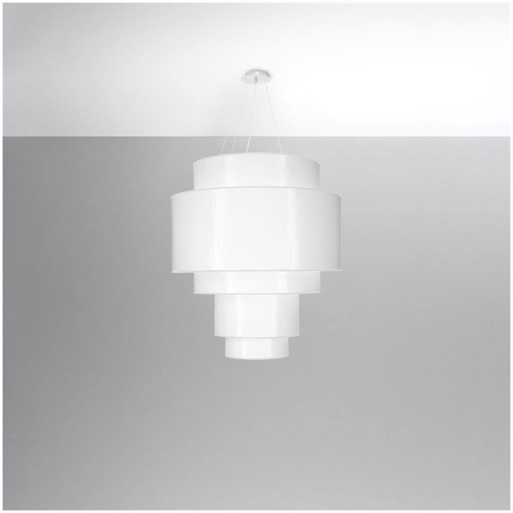 Lampadario Reflexion 80 Bianco Sl. 0832 - Minimalista Lampadario Bianco 180x80x80 Cm - Foto 2