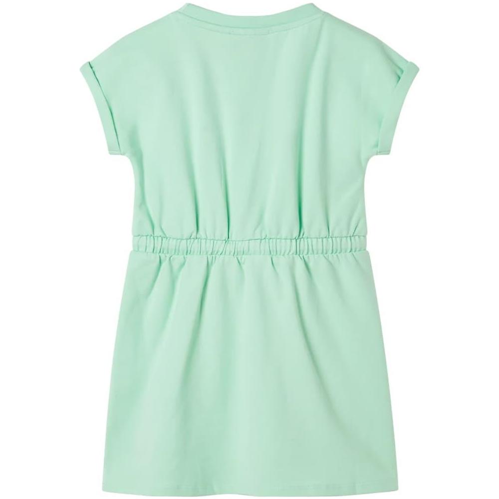 Abito da Bambina con Coulisse Verde Brillante 140 - Foto 2