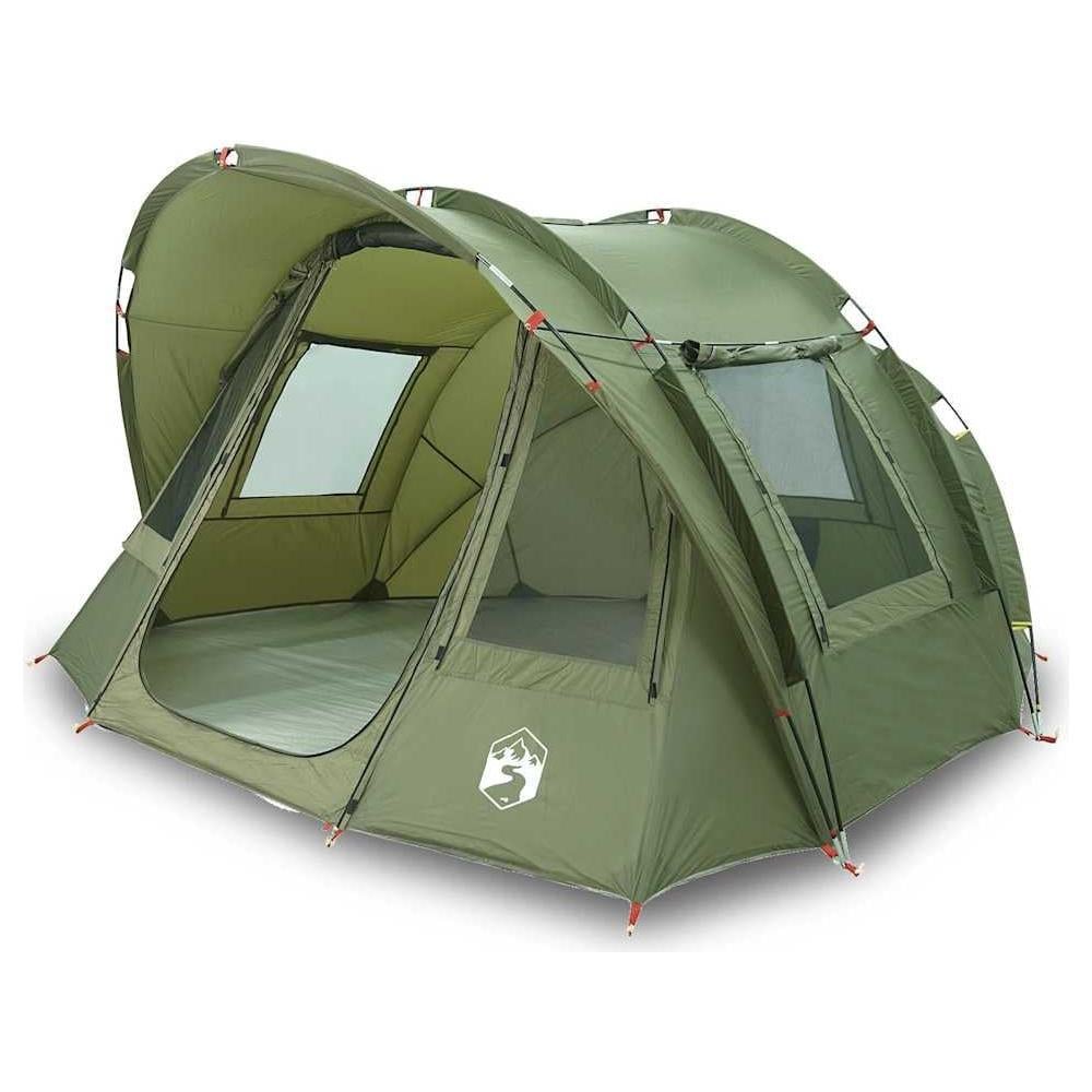 Tenda da Pesca per 2 Persone Verde Oliva Impermeabile - Foto 1