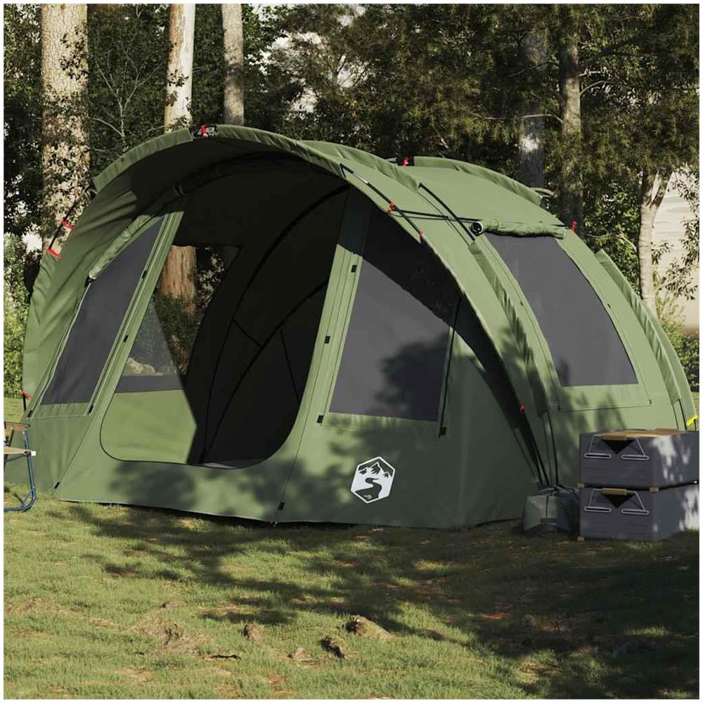 Tenda da Pesca per 2 Persone Verde Oliva Impermeabile - Foto 2