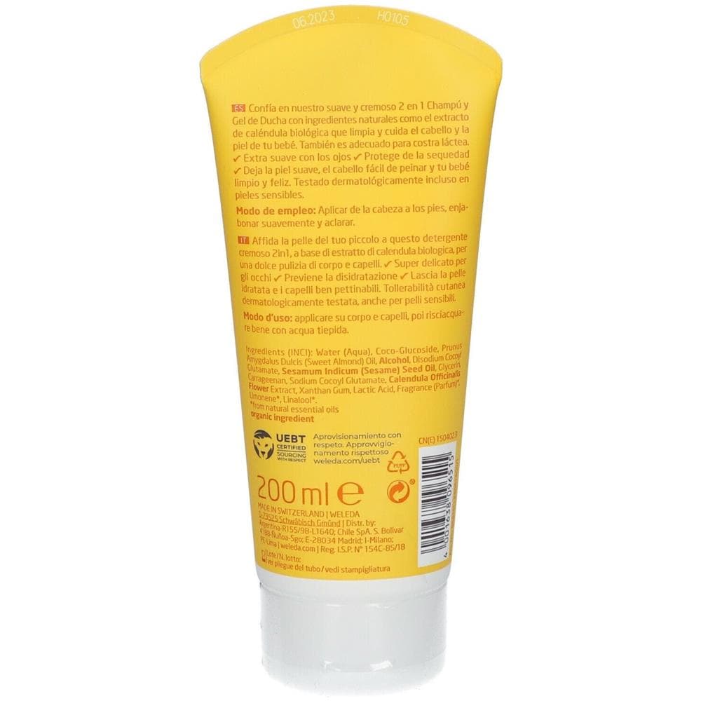 Babywash Corpo&Capelli Calendula 200 ml - Foto 2