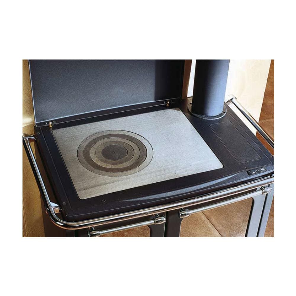 Termocucina Stufa A Legna Termosovrana D. s. a Nero Antracite 13,5kw - Foto 2